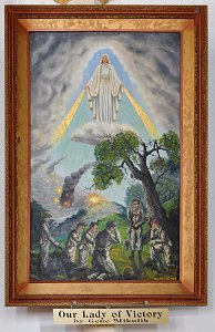 Painting of Our Lady of Victory