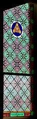 Painted glass windows