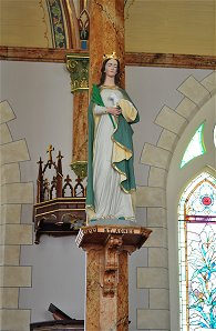 Catholic statue