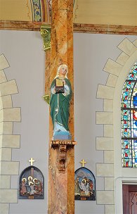 Catholic statue