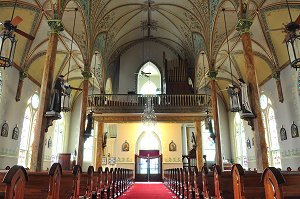 interior of Nativity of St. Mary Catholic Church in High Hill