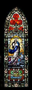 Painted glass window