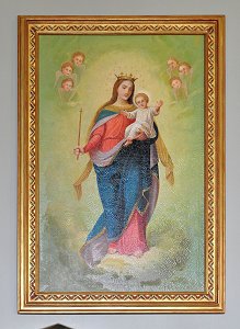 Painting of the Virgin Mary