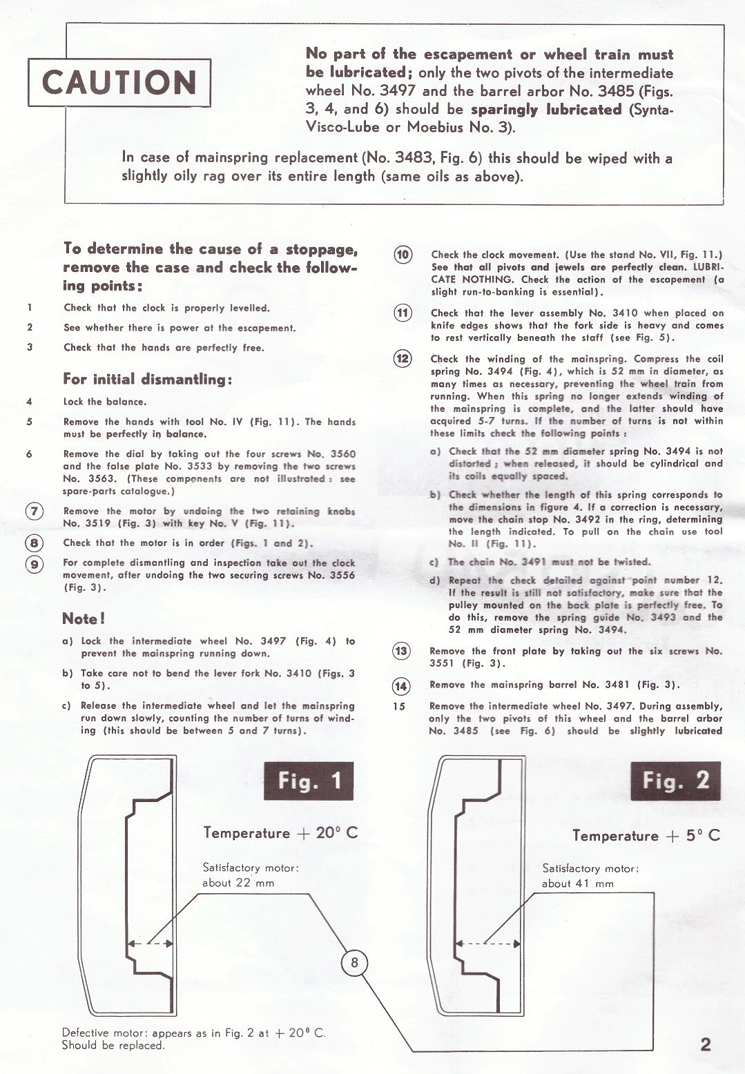 parts list for Atmos clock