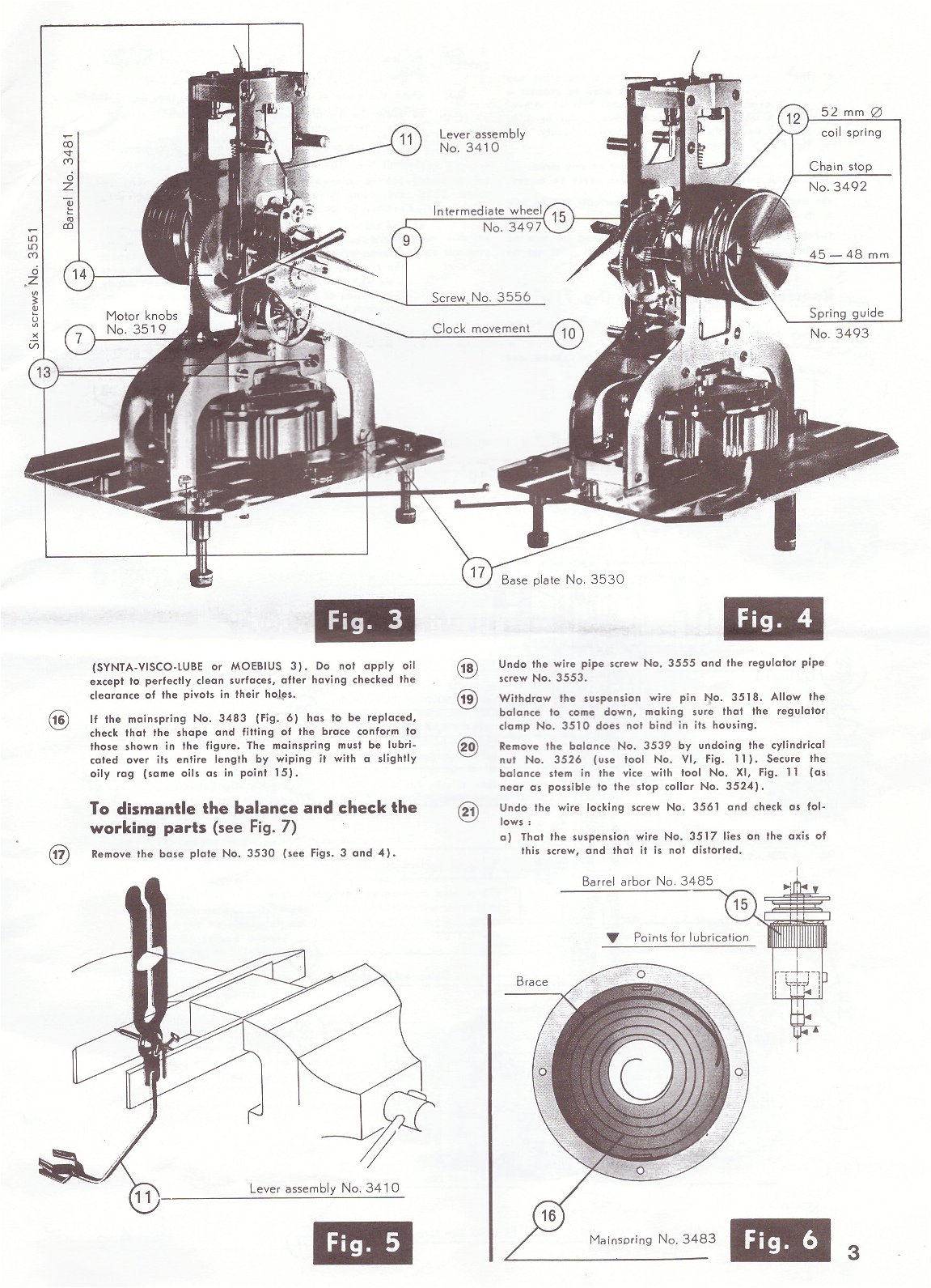 parts list for Atmos clock