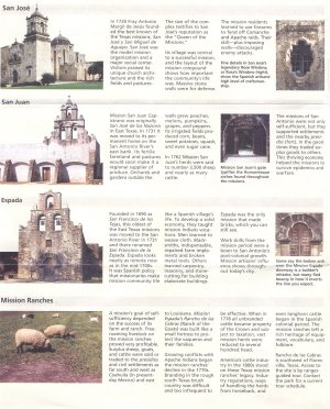 buildings at the Missions in San Antonio, Texas